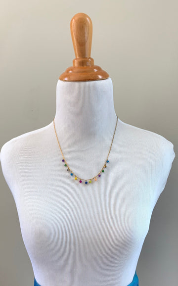 Lenora Dame Petite Party Girl Chain Necklace