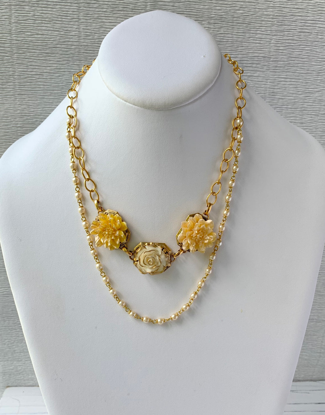 Lenora Dame Buttercup Swag Necklace