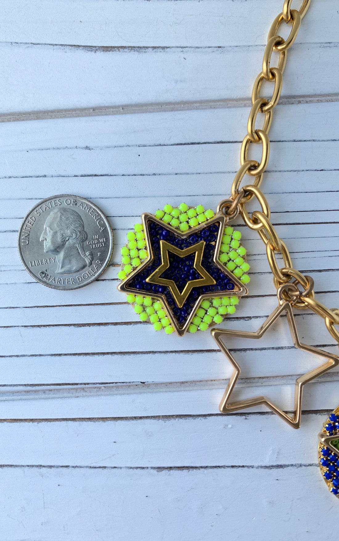 Lenora Dame Cosmos Charm Necklace