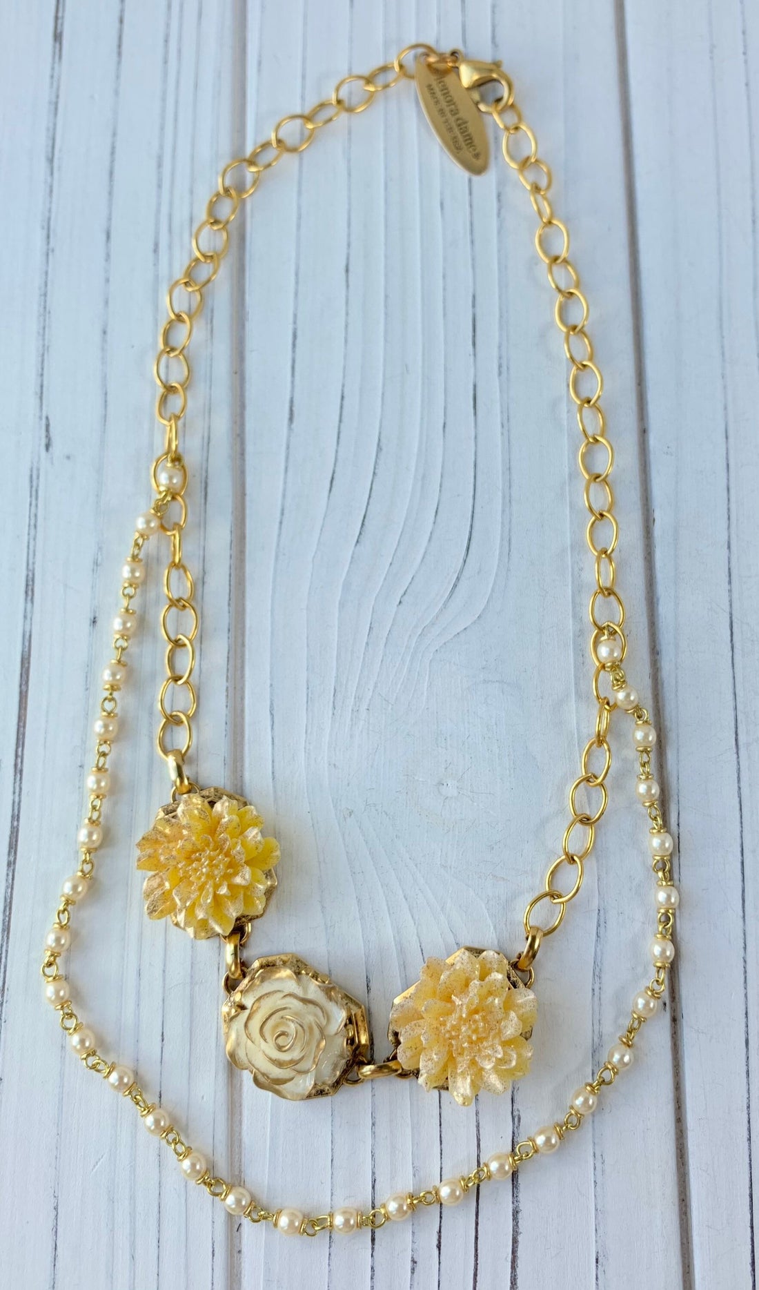 Lenora Dame Buttercup Swag Necklace