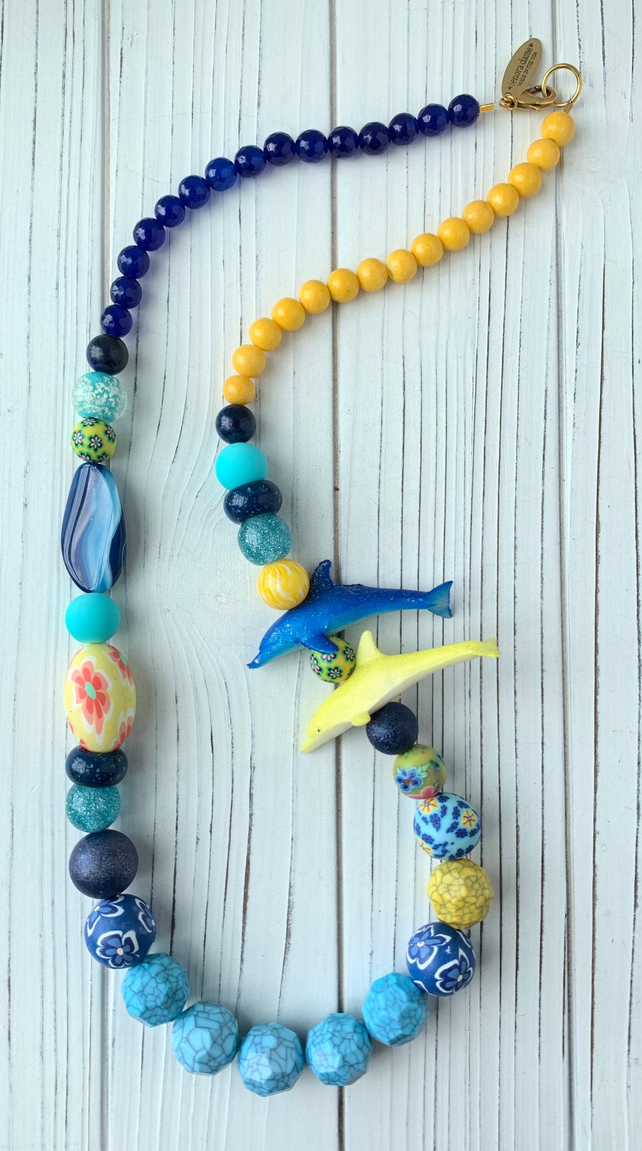 Lenora Dame Polly the Porpoise Necklace