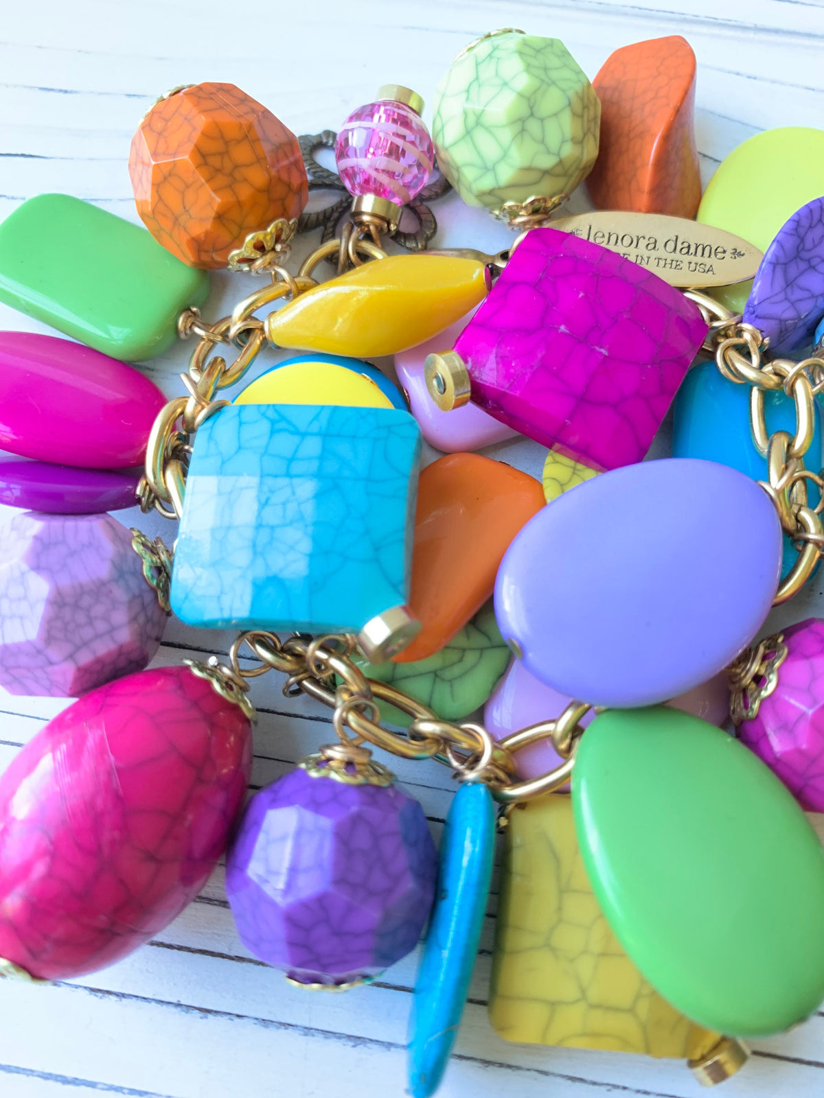 Lenora Dame Sock Hop Charm Bracelet