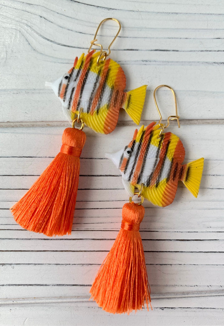 Lenora Dame Coral Reef Earrings