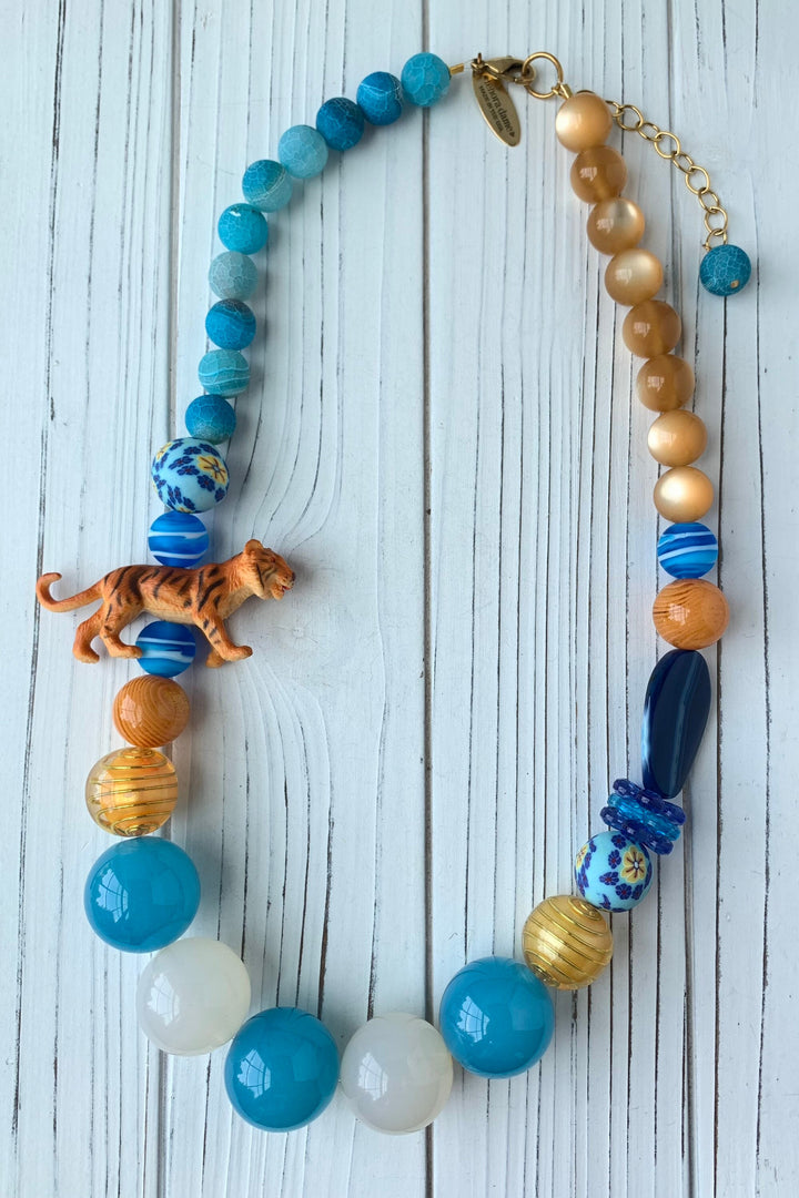 Lenora Dame Bengal Tiger Necklace