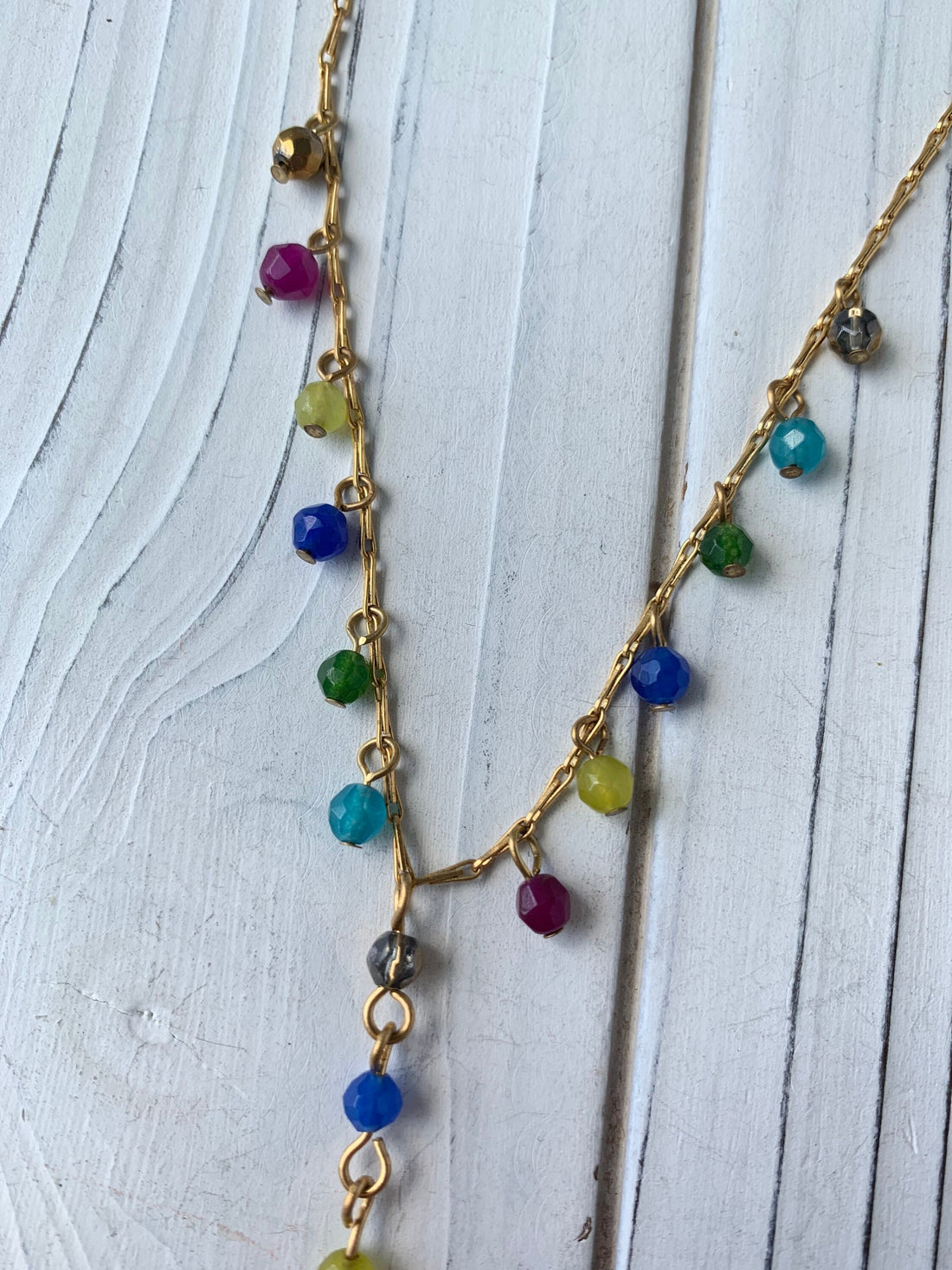 Lenora Dame Petite Party Girl Drop Necklace