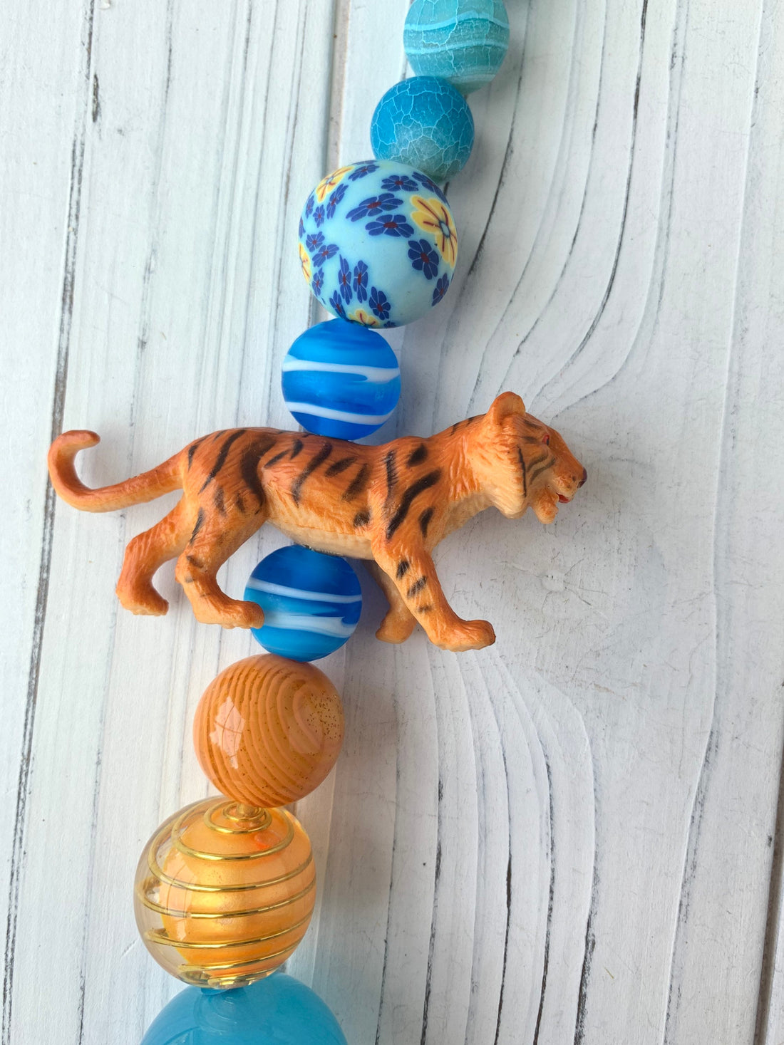 Lenora Dame Bengal Tiger Necklace