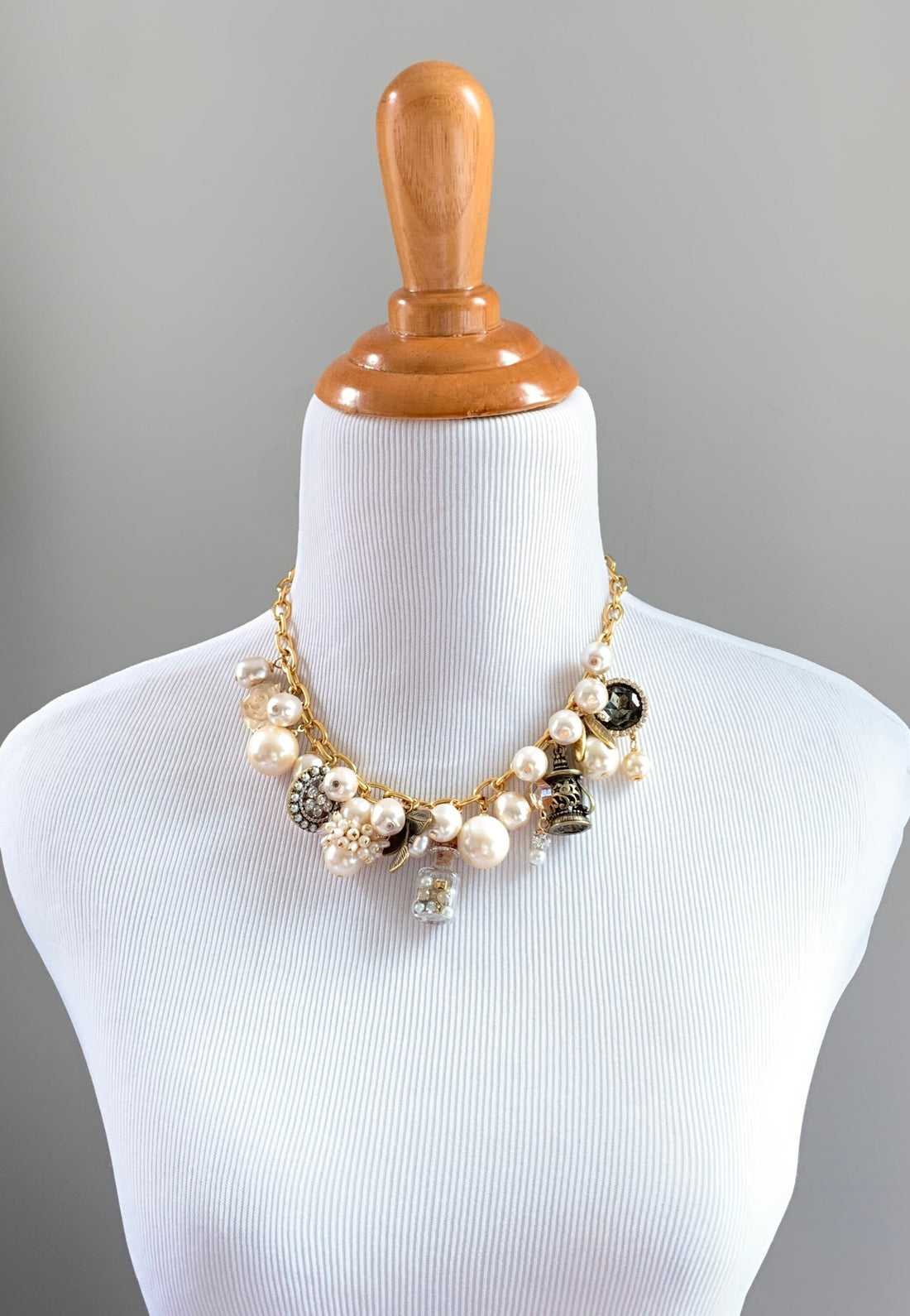 Pearl Charm Necklace