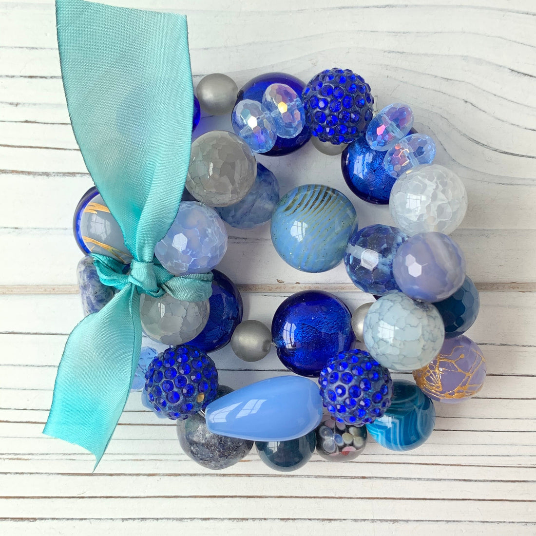 Lenora Dame 3-Piece Night Sky Stretch Bracelet Set
