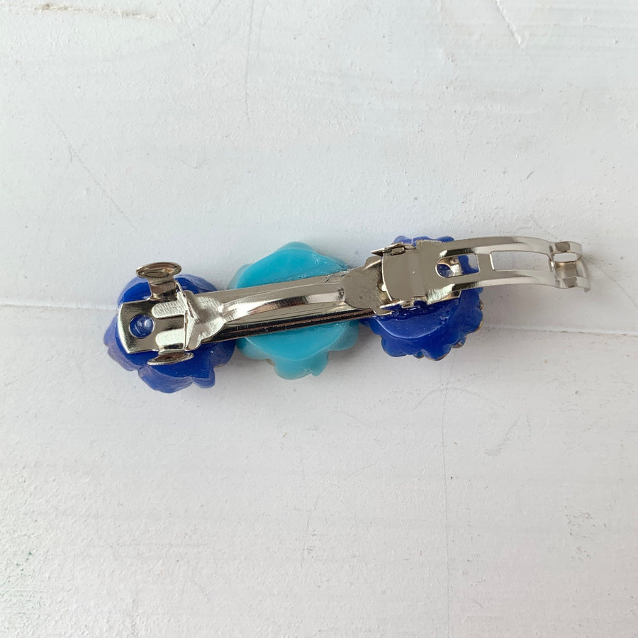 Lenora Dame LD Kids Hair Barrette in Blueberry
