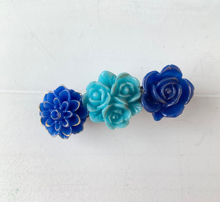 Lenora Dame LD Kids Hair Barrette in Blueberry