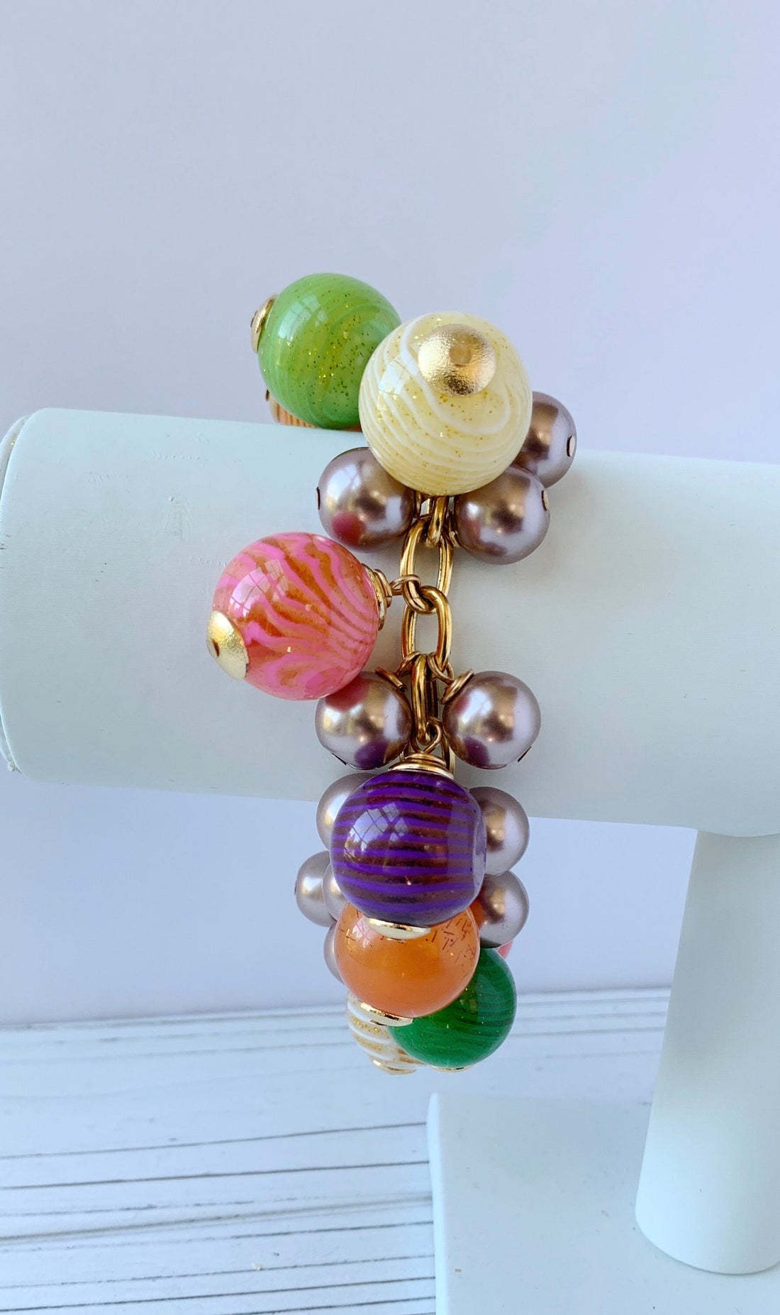 Lenora Dame Carnivale Bauble Charm Bracelet