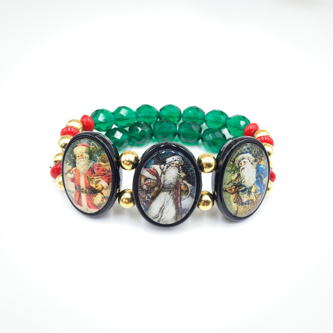 Lenora Dame Old Saint Nick Stretch Bracelet