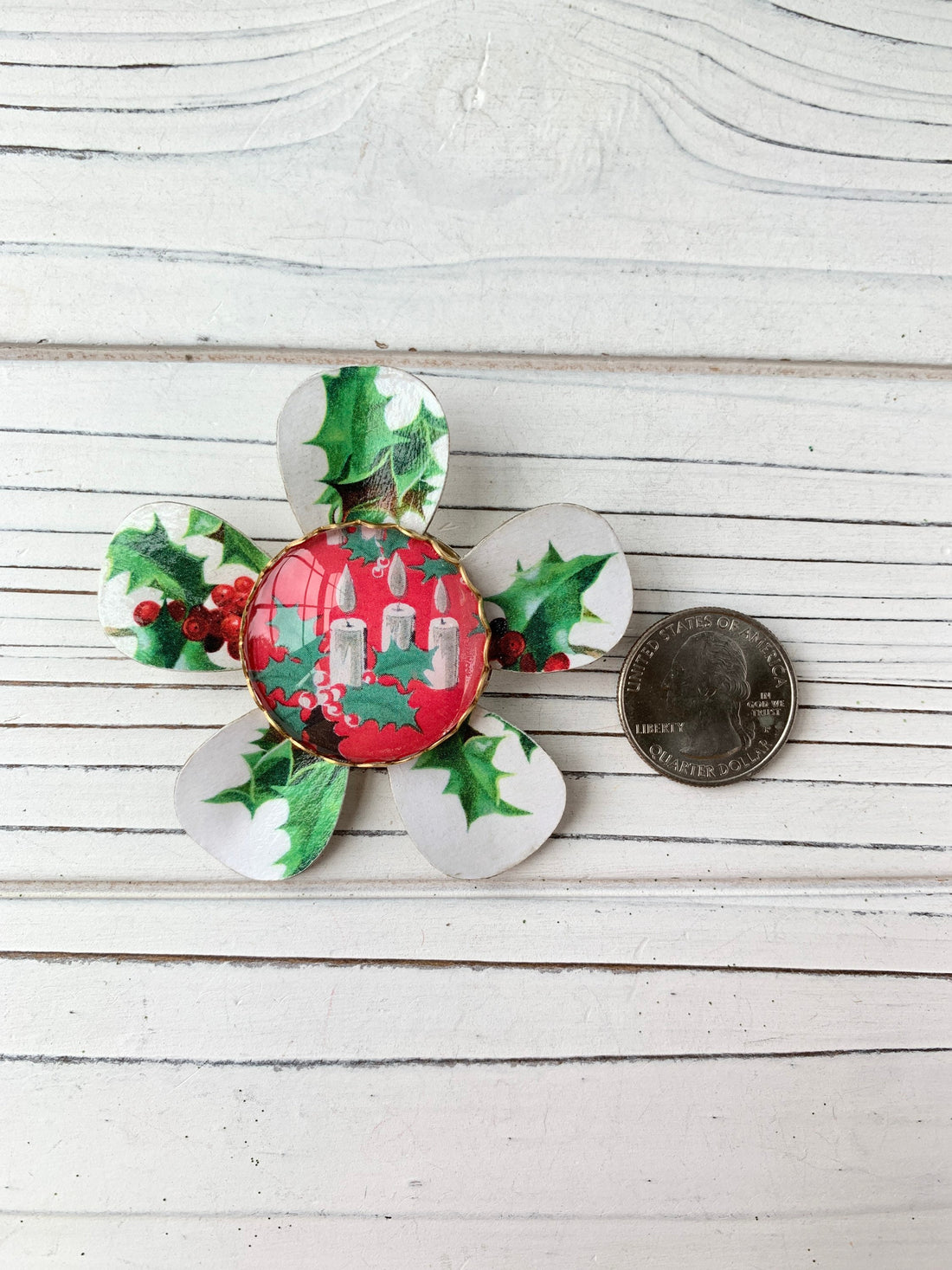 Lenora Dame Christmas Eve Pin