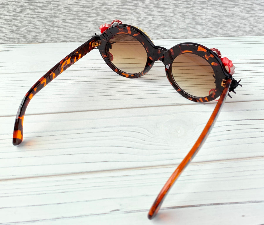 Lenora Dame Scarlett Sunnies Embellished Sunglasses