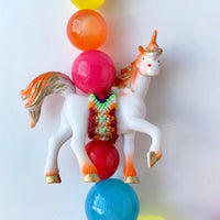 Lenora Dame Rainbow Unicorn Necklace