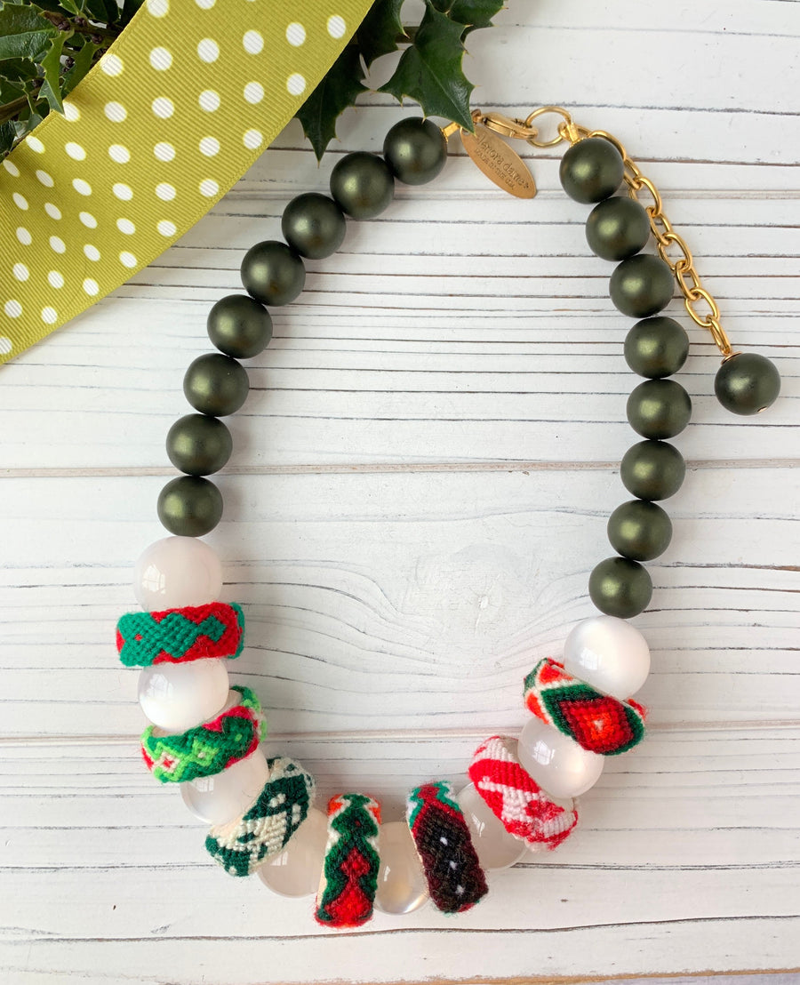 Lenora Dame Family & Friends Holiday Statement Necklace