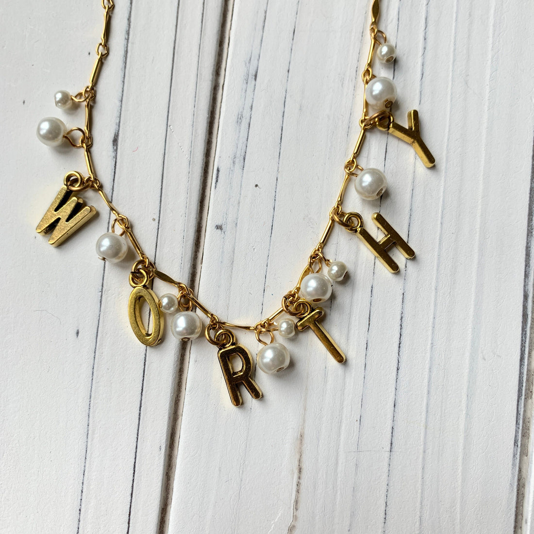 Lenora Dame Worthy Dainty Charm Necklace - Limited Special Release