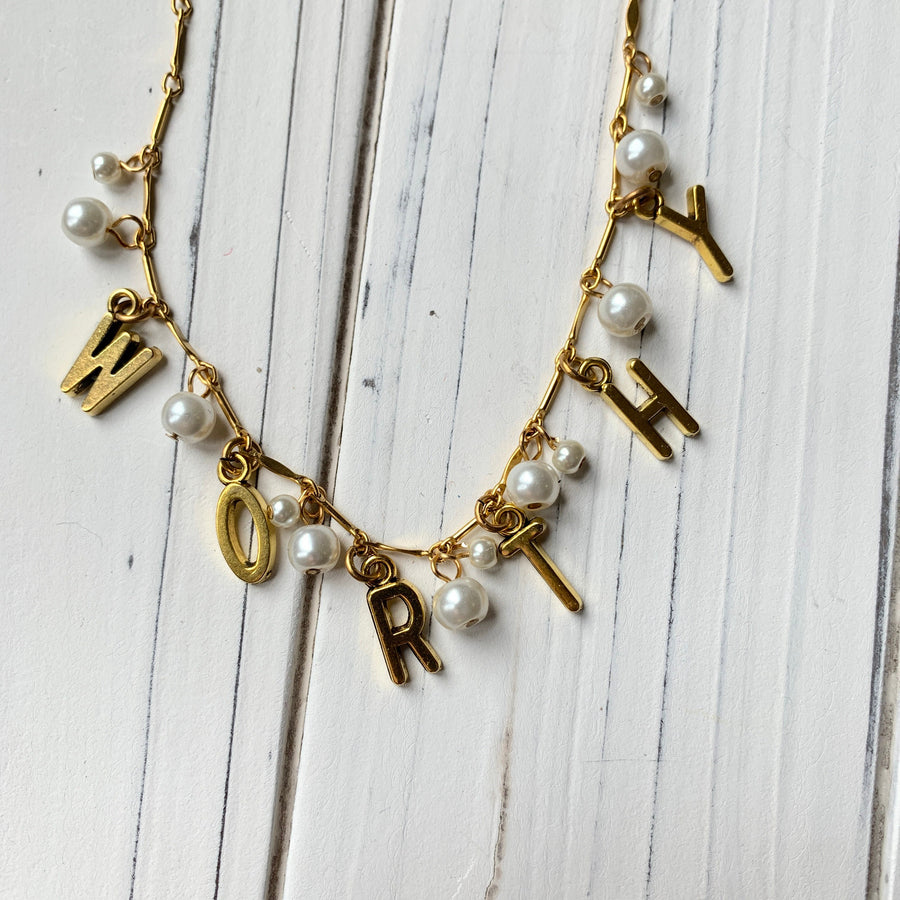 Lenora Dame Worthy Dainty Charm Necklace - Limited Special Release