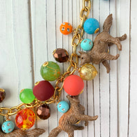 Lenora Dame Foxy Bauble Charm Necklace