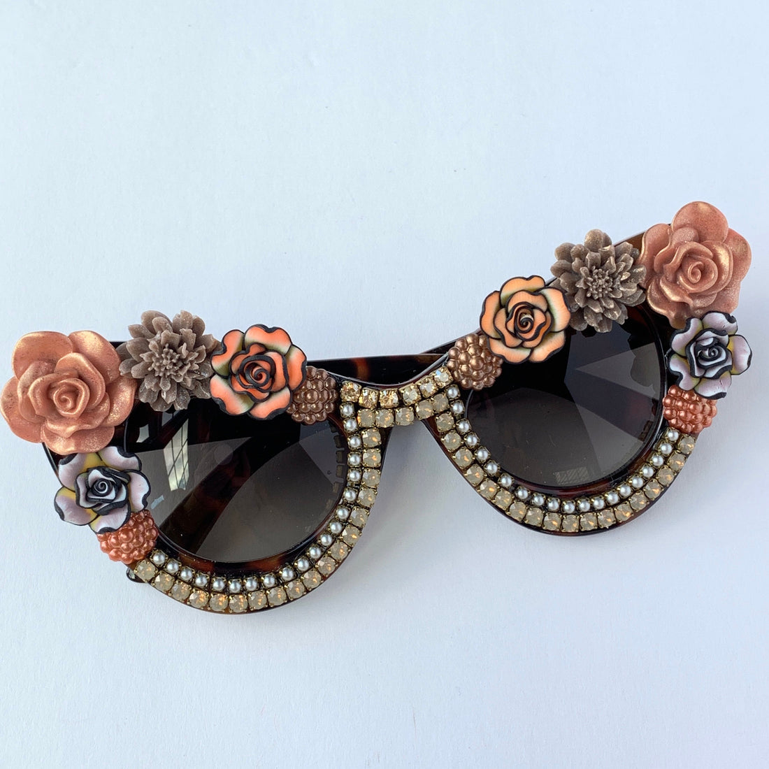 Lenora Dame Olivia Embellished Sunglasses