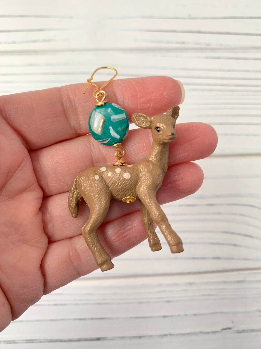 Lenora Dame Fern the Fawn Earrings