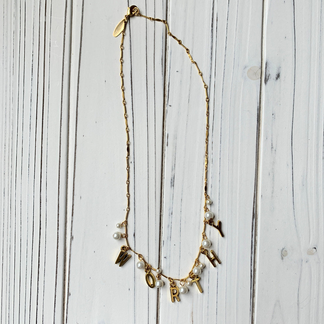Lenora Dame Worthy Dainty Charm Necklace - Limited Special Release