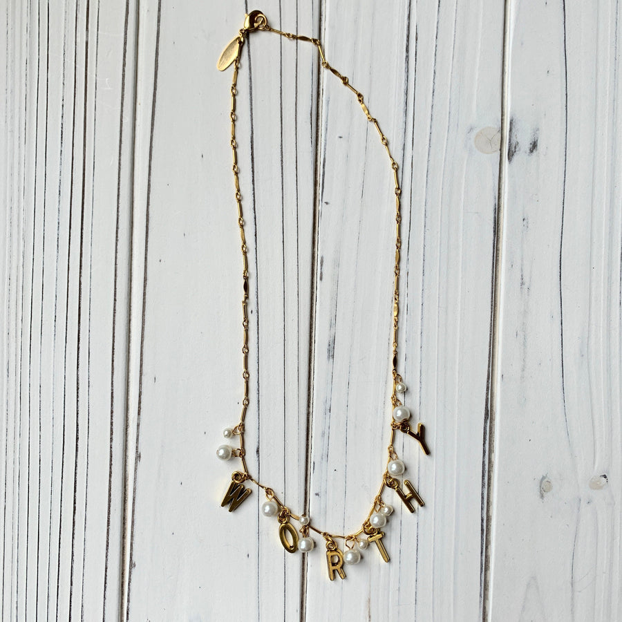 Lenora Dame Worthy Dainty Charm Necklace - Limited Special Release