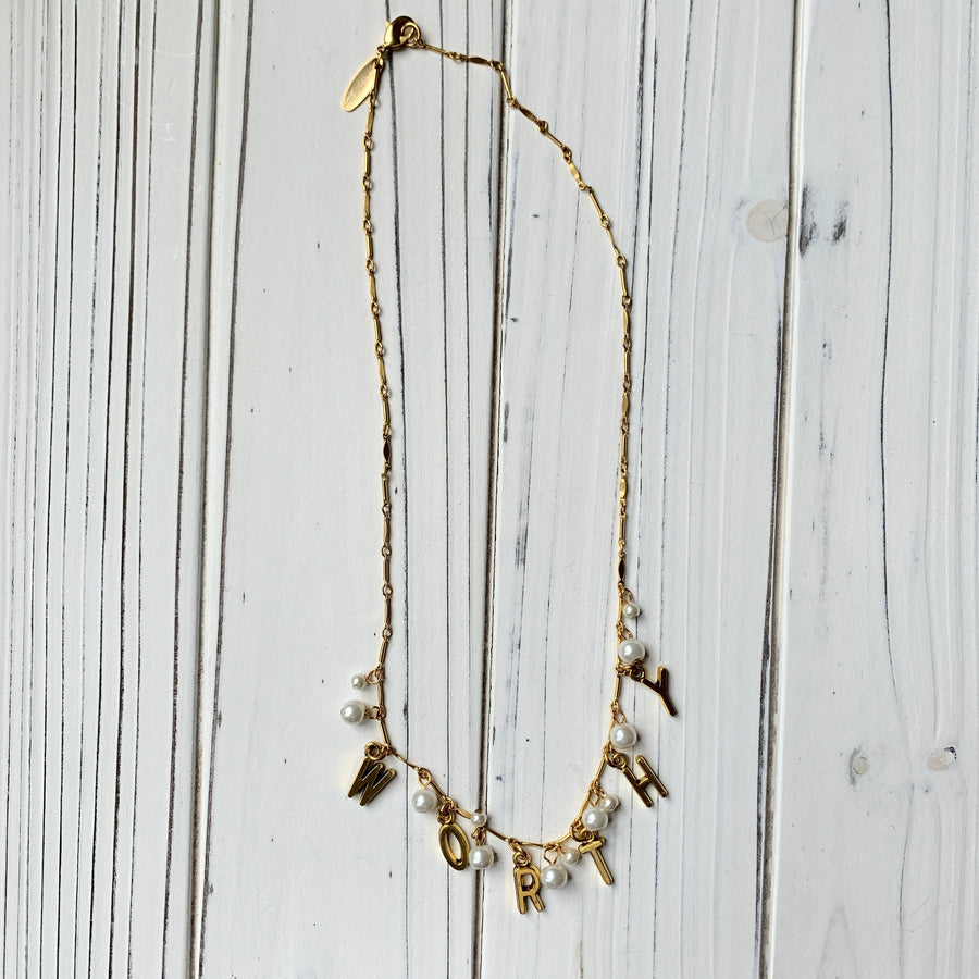 Lenora Dame Worthy Dainty Charm Necklace - Limited Special Release