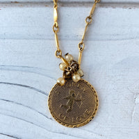 Lenora Dame Token of Love Charm Necklace - Choice of Chain Length