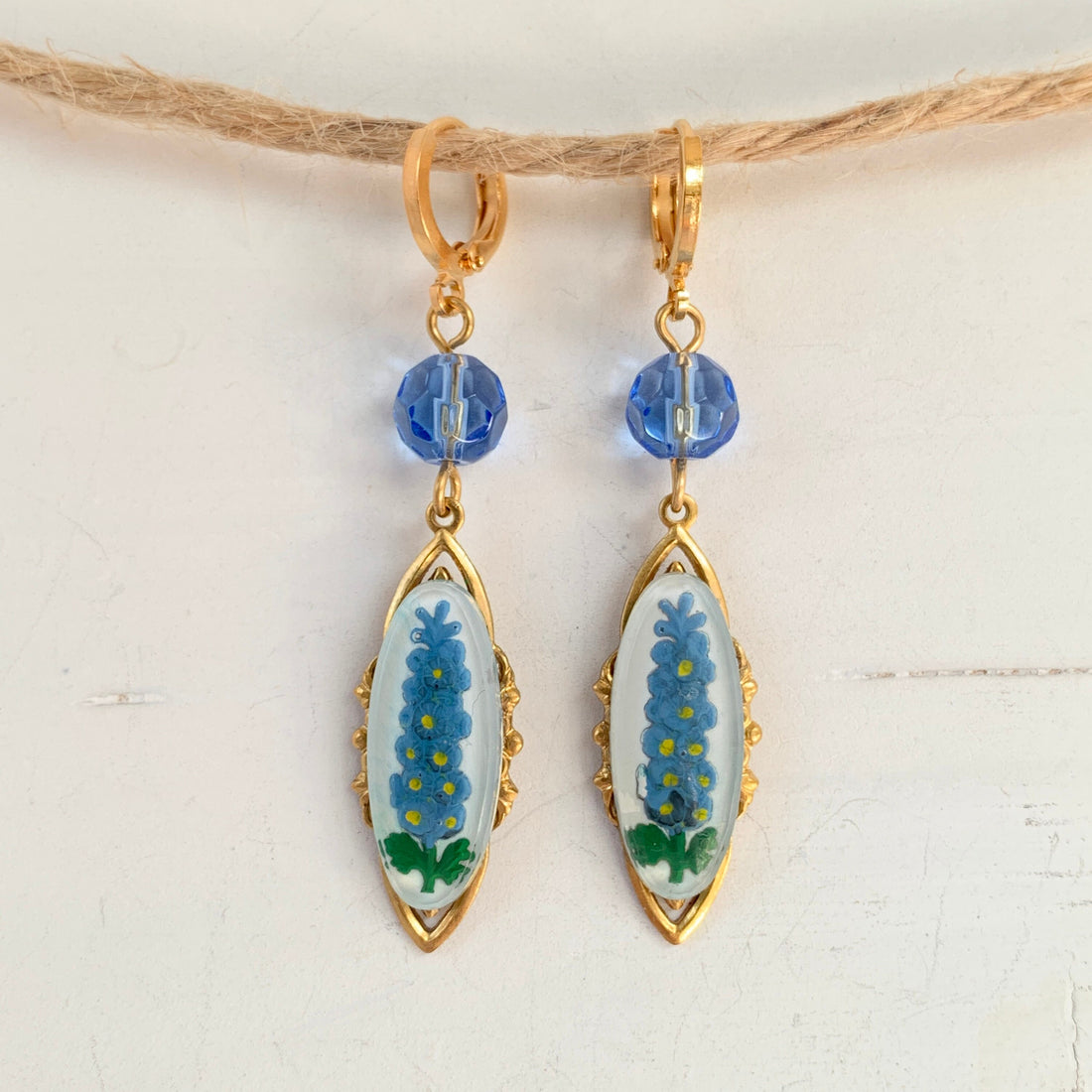 Lenora Dame April Showers Earrings in Bluebell