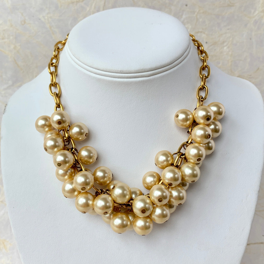 Lenora Dame Iconic Pearl Cluster Charm Necklace