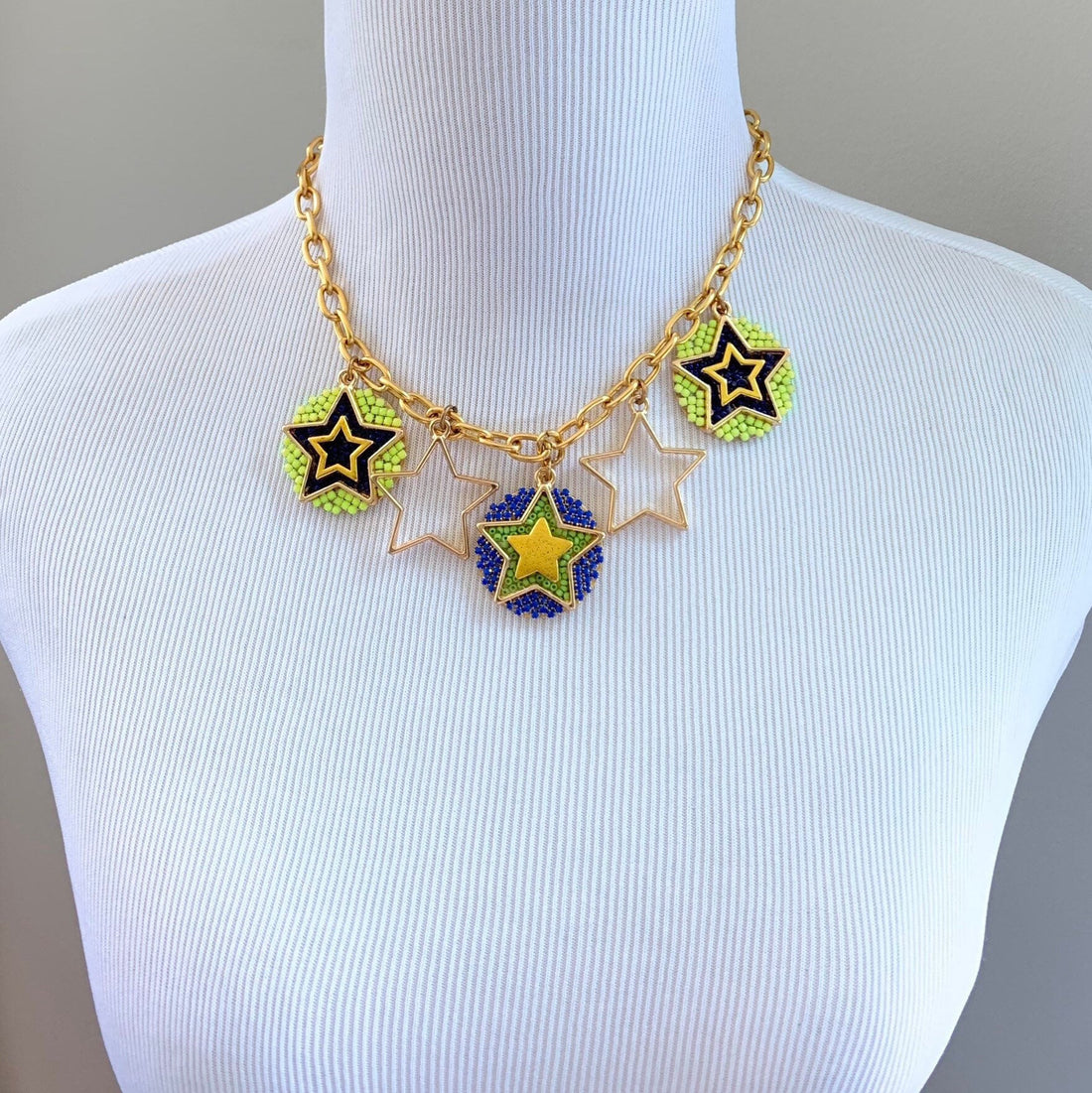Lenora Dame Cosmos Charm Necklace