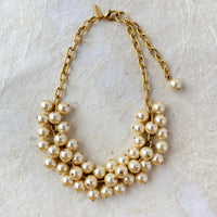 Lenora Dame Iconic Pearl Cluster Charm Necklace