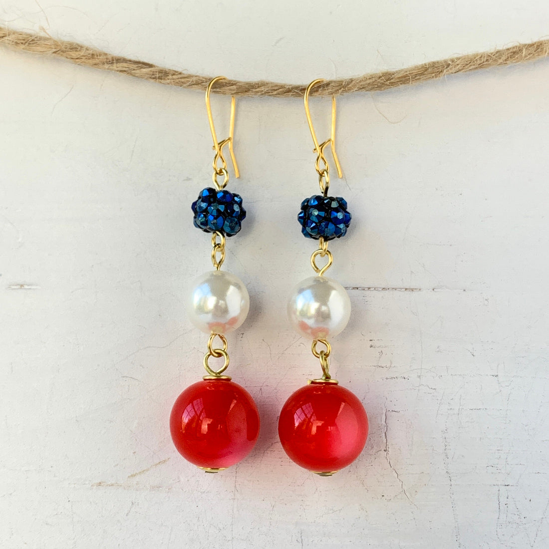 Lenora Dame Memorial Day Earrings