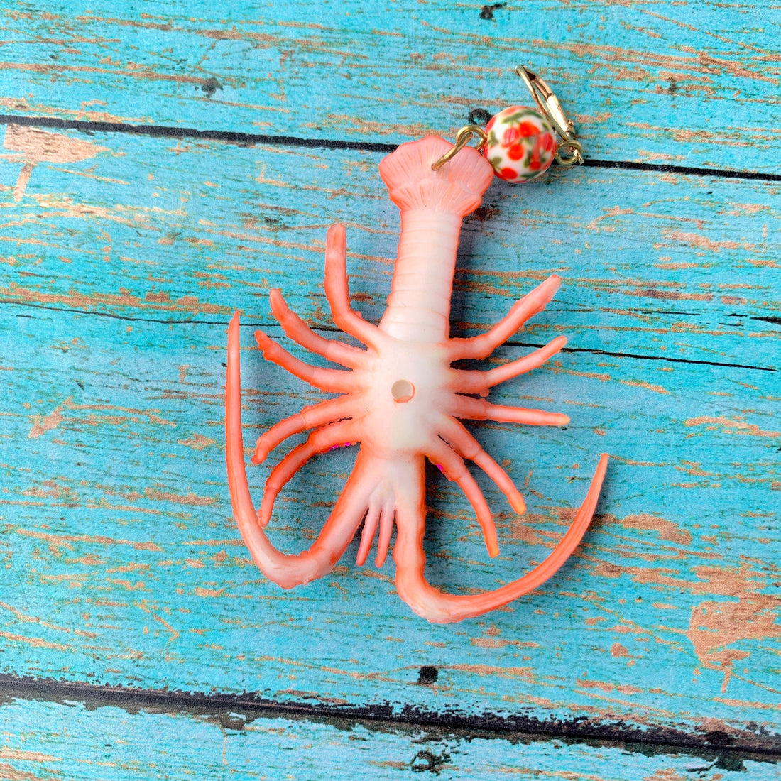Lenora Dame Rock Lobster Statement Earrings