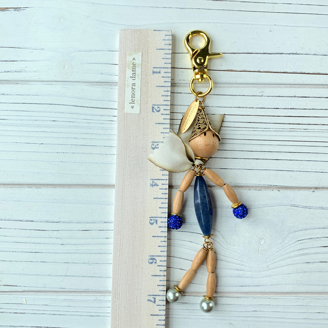 Lenora Dame Sally Purse Bag Charm - Keychain - LAST FEW!