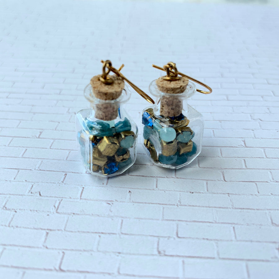Lenora Dame Bottled Treasure Earrings - 3 Color Choices