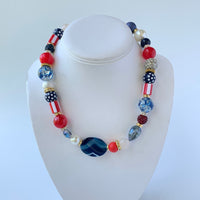 Lenora Dame American Agate Statement Necklace