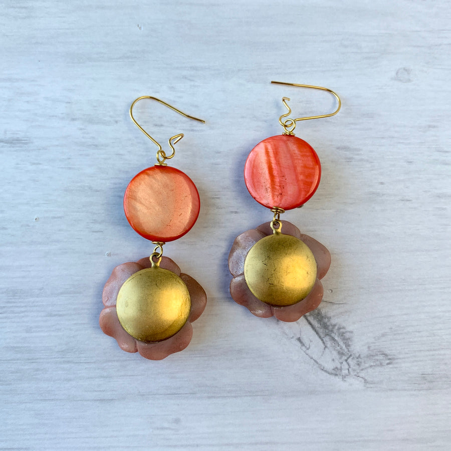 Lenora Dame Rosey Posey Earrings