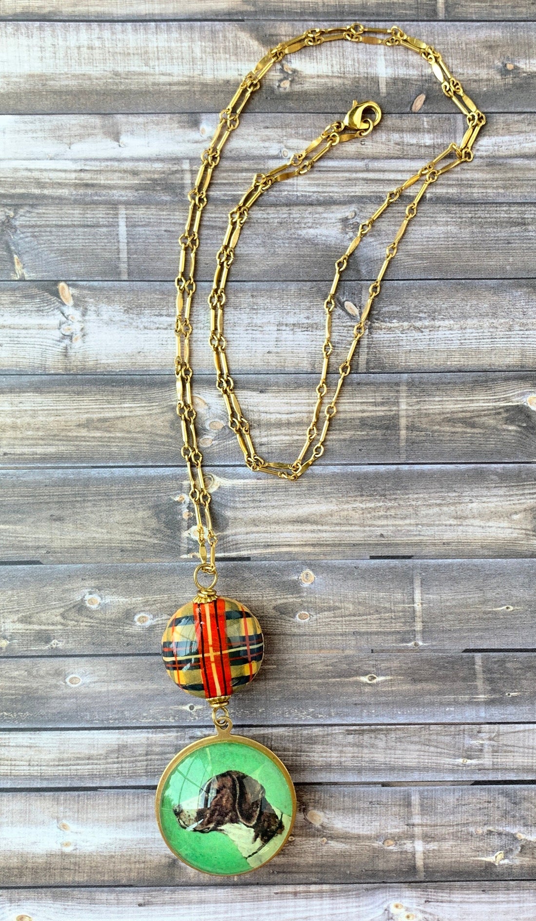 Lenora Dame Pointer Pendant Necklace