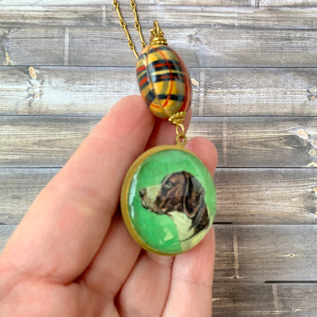 Lenora Dame Pointer Pendant Necklace