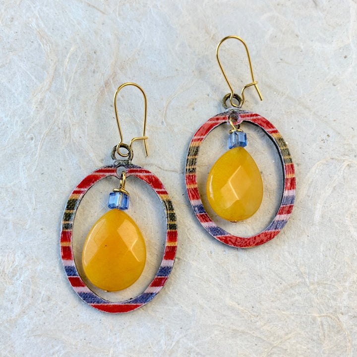 Lenora Dame Lantern Drop Earrings