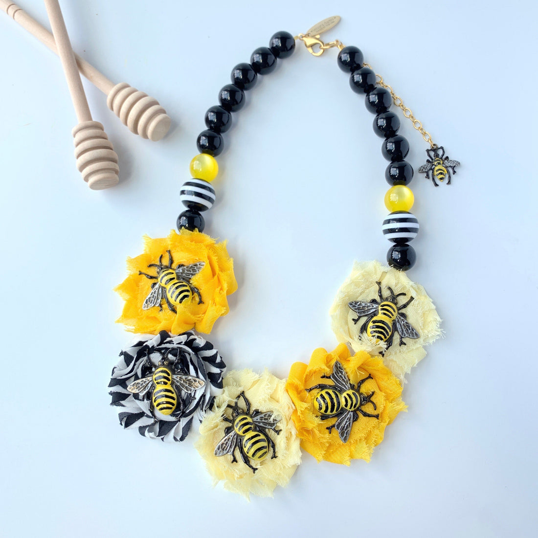 Lenora Dame Queen Bee Bib Necklace