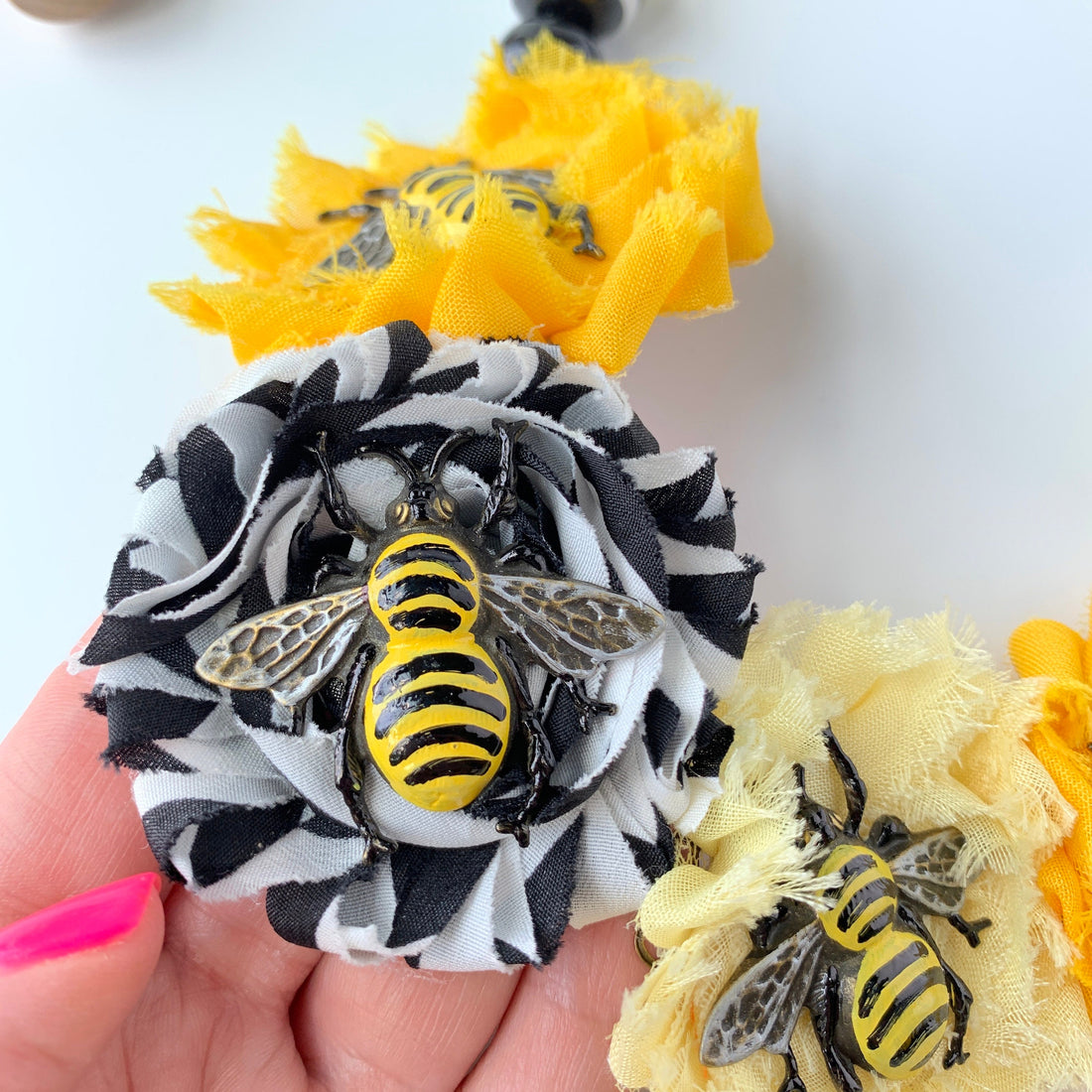 Lenora Dame Queen Bee Bib Necklace