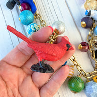Lenora Dame Lady Bird Long Necklace