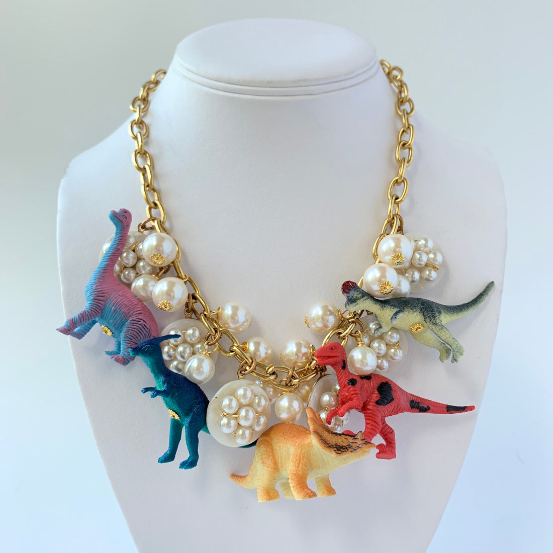 Lenora Dame Dino Disco Necklace