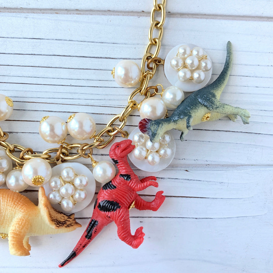 Lenora Dame Dino Disco Necklace