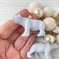 Lenora Dame Polar Bear Bauble Charm Bracelet