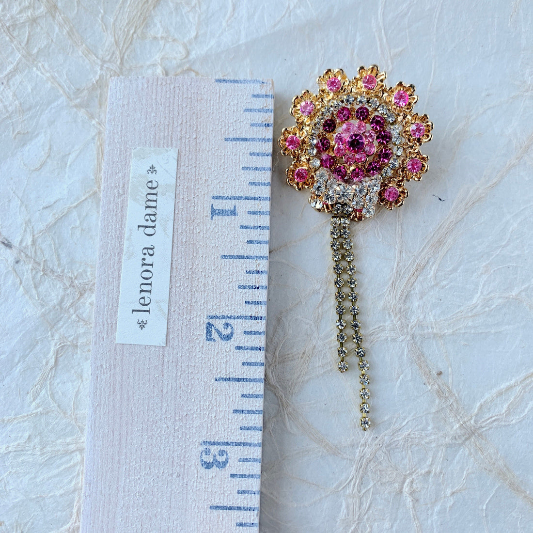Lenora Dame Charlotte Brooch - Lapel Pin