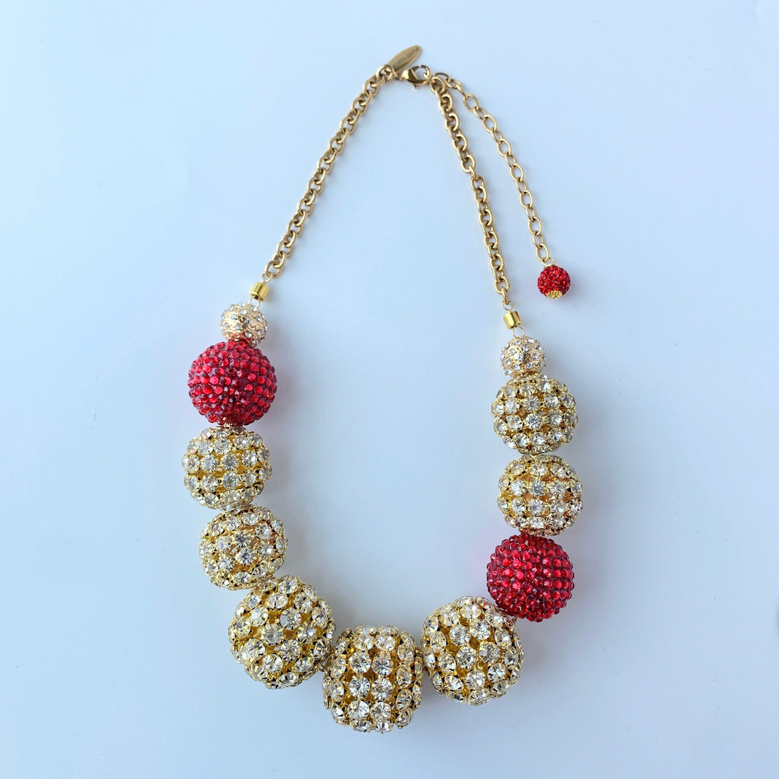 Lenora Dame Holiday Bling Bling Statement Necklace